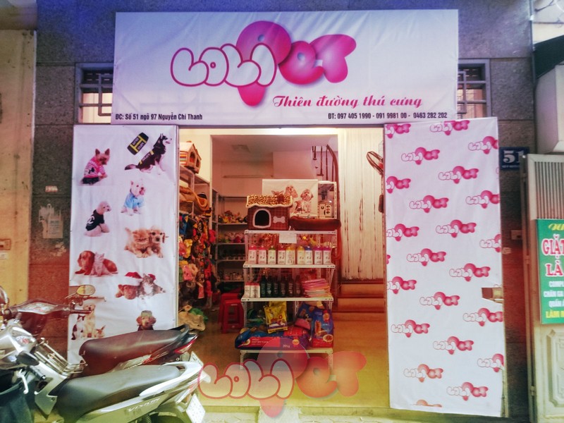 Cửa hàng thú cưng, Shop thú cưng TOP 1 Hà Nội